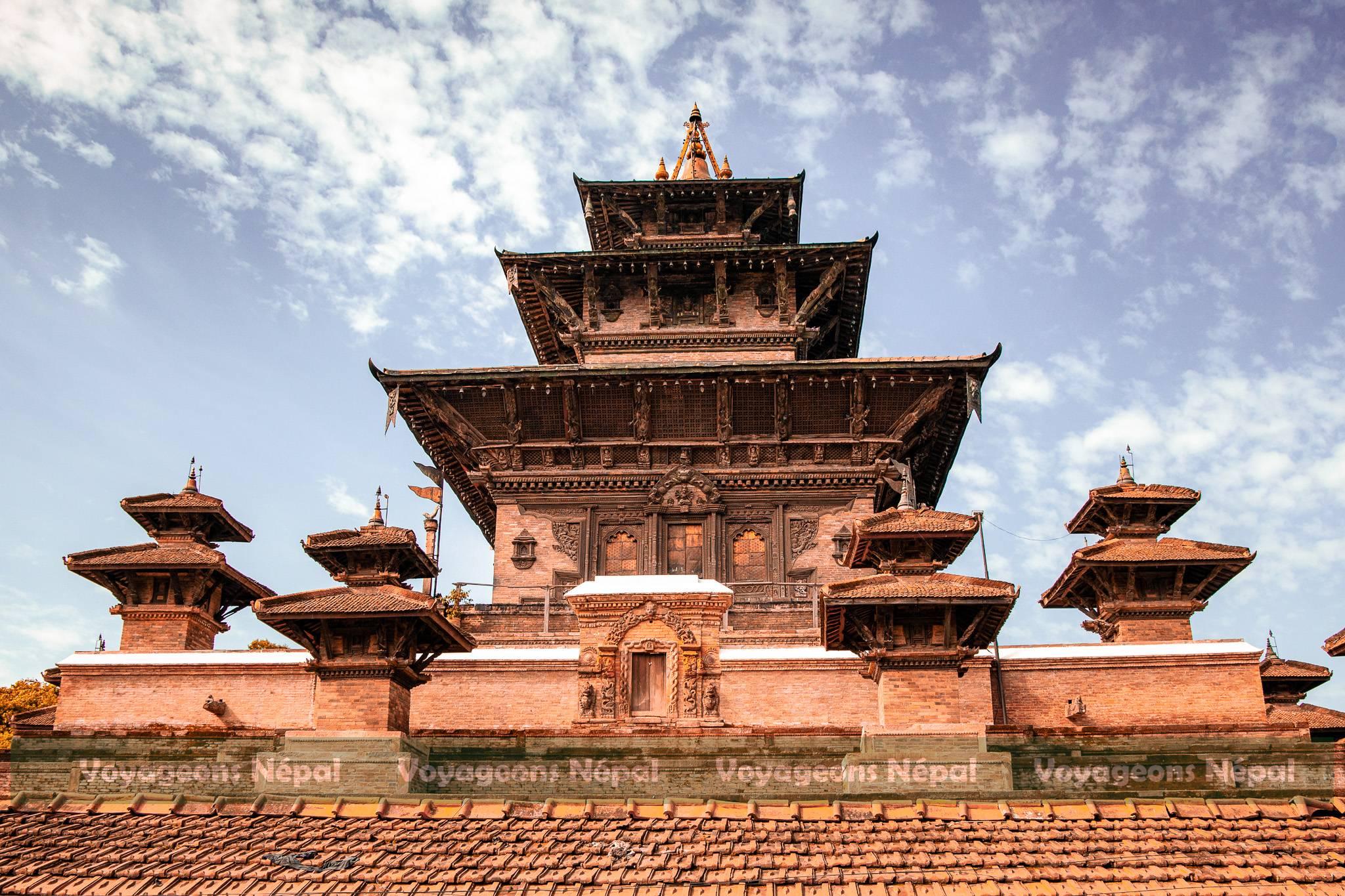 A hindu temple complex